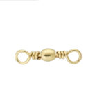 هرزگرداستیل ضد زنگ ماهیگیری 10عددی کاپرلان مدل Rolling Swivel