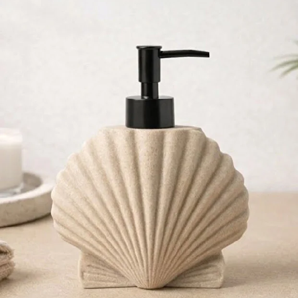 جا مایع دستشویی 300 میلی لیتر کیچن لایف مدل Seashell
