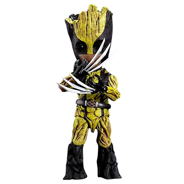 اکشن فیگور گروت ولورین Groot Wolverine