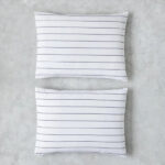 روبالشی 2 عددی 50 × 70 سانتی متر انگلیش هوم مدل Serene Stripes