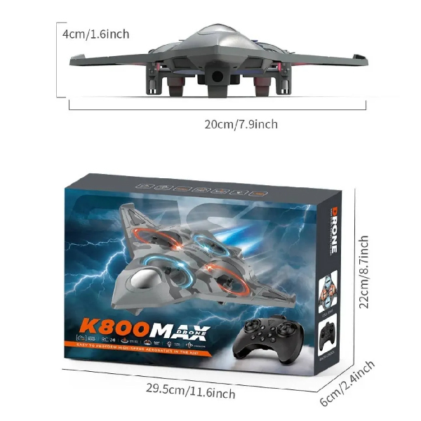 هواپیما کنترلی مدل جت جنگنده کد K800 MAX