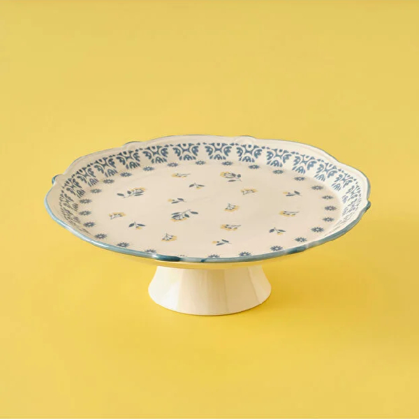 استند کیک 32 سانتی متر بلا میسون مدل Mabel Stoneware آبی