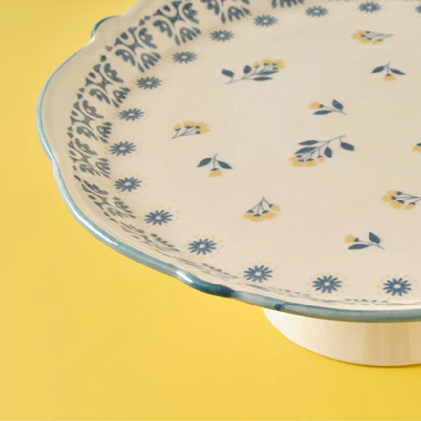 استند کیک 32 سانتی متر بلا میسون مدل Mabel Stoneware آبی