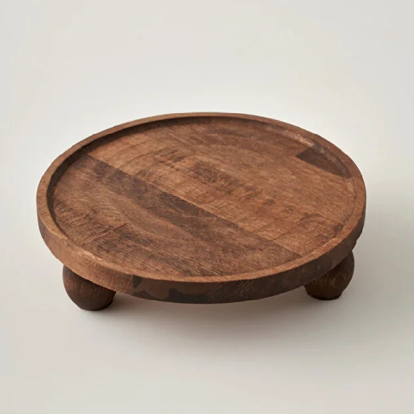 استند سرو چوبی گرد 25 سانتی متر بلا میسون مدل Wooden