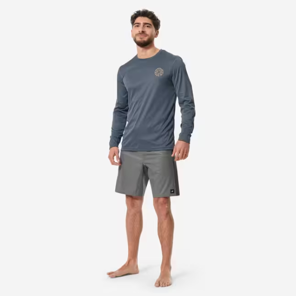 تیشرت آستین بلند مردانه دکتلون مدل Surfwchill