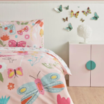 سرویس روتختی 1 نفره کاراجا هوم مدل Young Butterfly