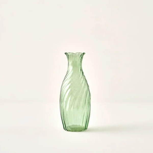 گلدان شیشه ای 23 سانتی متر بلا میسون مدل Glow سبز