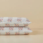 روبالشی 2 عددی 50 × 70 سانتی متر انگلیش هوم مدل Daisy Plaid