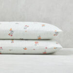 روبالشی 2 عددی 50 × 70 سانتی متر انگلیش هوم مدل Floral Plaid