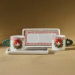 ست فنجان قهوه خوری 2 نفره کاراجا هوم مدل New Year Wreath