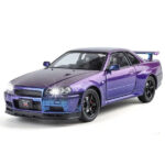 ماکت ماشین فلزی مدل Nissan Skyline GTR R34