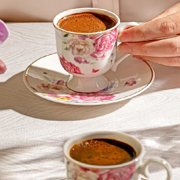 سرویس قهوه خوری 6 نفره نهیر مدل Öykü