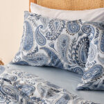 سرویس رو تختی دو نفره بلا میسون مدل Satin Paisley - تصویر 2