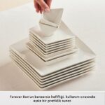 سرویس صبحانه خوری 6 نفره 26 پارچه کاراجا هوم مدل Origami - Image 4