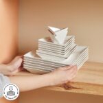 سرویس صبحانه خوری 6 نفره 26 پارچه کاراجا هوم مدل Origami - Image 2