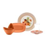 سرویس صبحانه خوری 6 نفره 26 پارچه کاراجا هوم مدل Pajaro - Image 8