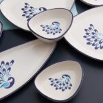 سرویس صبحانه خوری 6 نفره 26 پارچه کاراجا هوم مدل Peacock - Image 2