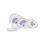 سرویس صبحانه خوری 6 نفره 26 پارچه کاراجا هوم مدل Peacock - Image 6