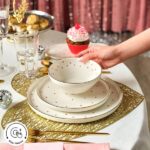 سرویس غذاخوری 2 نفره 8 پارچه کاراجا هوم مدل Love - Image 4