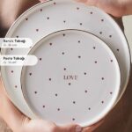سرویس غذاخوری 2 نفره 8 پارچه کاراجا هوم مدل Love - Image 6
