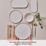 سرویس غذاخوری 2 نفره 8 پارچه کاراجا هوم مدل Soft - Image 4