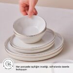 سرویس غذاخوری 2 نفره 8 پارچه کاراجا هوم مدل Soft - Image 6
