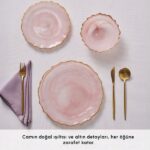 سرویس غذاخوری 6 نفره 18 پارچه کاراجا هوم مدل Icequeen - Image 4