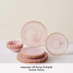 سرویس غذاخوری 6 نفره 18 پارچه کاراجا هوم مدل Icequeen - Image 7