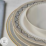 سرویس غذاخوری 6 نفره 24 پارچه کاراجا هوم مدل Elegance - Image 8