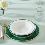 سرویس غذاخوری 6 نفره 24 پارچه کاراجا هوم مدل Emerald - Image 4
