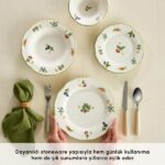سرویس غذاخوری 6 نفره 24 پارچه کاراجا هوم مدل Majestic - Image 3