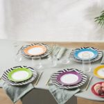 سرویس غذاخوری 6 نفره 12 پارچه کاراجا هوم مدل Zigzag - Image 12