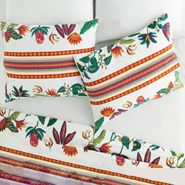 روبالشی 2 عددی 50 × 70 سانتی متر انگلیش هوم مدل Exotic Garden