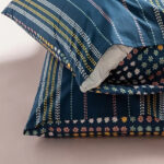 روبالشی 2 عددی 50 × 70 سانتی متر انگلیش هوم مدل Daisy Patchwork