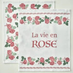 ست دستمال آشپزخانه نخی 40 × 50 سانتی متر بلا میسون مدل Rose