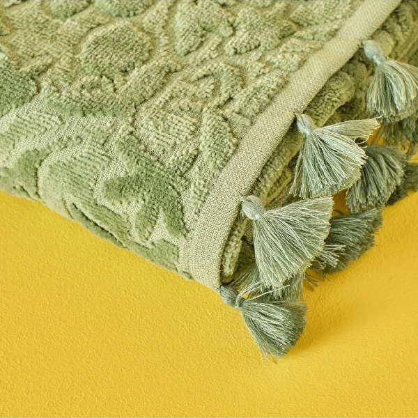 حوله 30 × 30 سانتی متر نخی بلا میسون مدل Jolia سبز