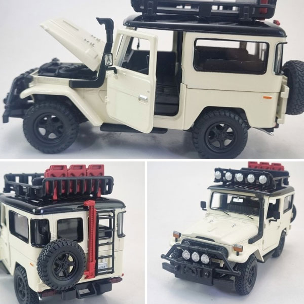 ماکت ماشین آفرود Motor Max مدل تویوتا لندکروزر FJ40