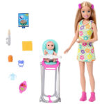 عروسک باربی مدل Skipper Babysitters Inc کد Htk35