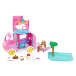 عروسک باربی مدل Chelsea 2in1 Camper کد HNH90