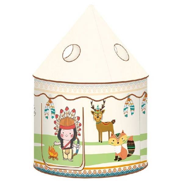 چادر بازی کودک ناب سل مدل Indian tent طرح سرخپوستی