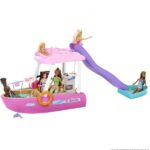 عروسک باربی مدل Dream Boat کد HJV37 مجموعه 23 عددی