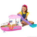 عروسک باربی مدل Dream Boat کد HJV37 مجموعه 23 عددی