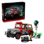 لگو سری ژوراسیک مدل جیپ رانگلر پارک ژوراسیک کد 77984