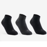 جوراب تنیس ساق کوتاه 3 عددی دکتلون مدل RS160