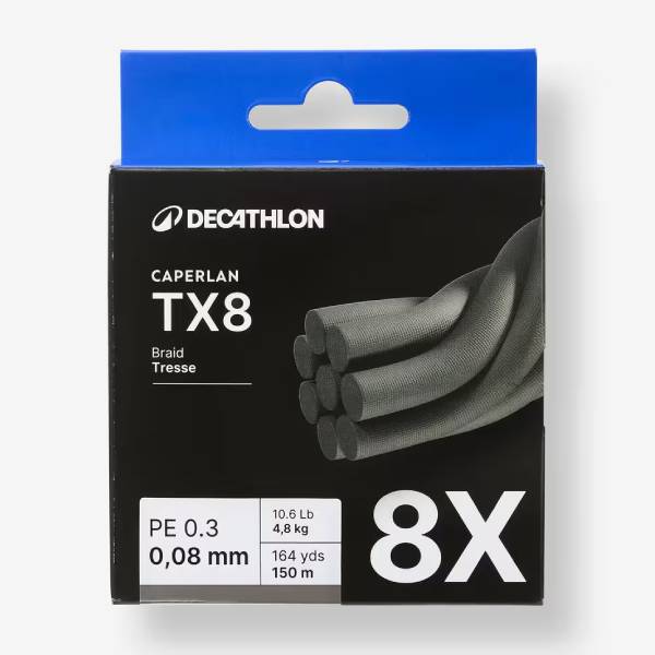 نخ ماهیگیری بافته شده کاپرلان مدل TX8