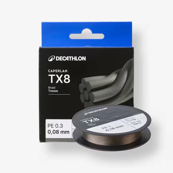 نخ ماهیگیری بافته شده کاپرلان مدل TX8