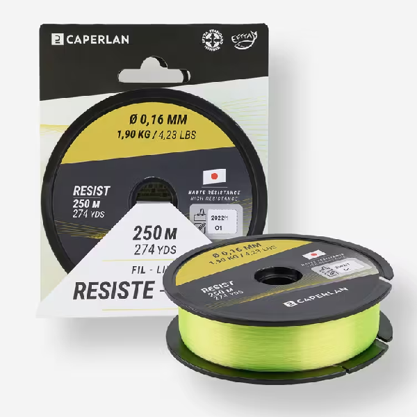 نخ ماهیگیری با روکش فلورو کاپرلان مدل Resist Fluo