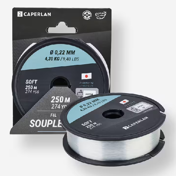 نخ ماهیگیری کاپرلان مدل Soft Cristal 250