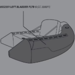 قطعه یدکی قایق بادی کاپرلان مدل FLTB-5
