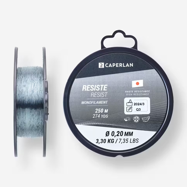 نخ ماهیگیری کاپرلان مدل Line Resist Grey